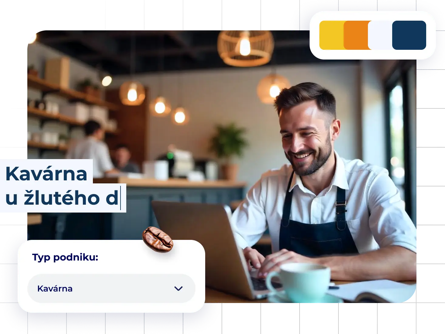 Majitel restaurace, který nastavuje web - rychle a jednoduše